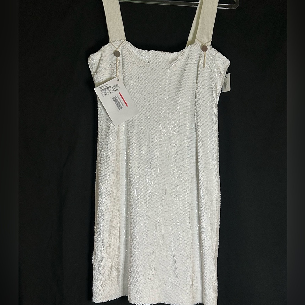 NWT MSRP $1445 GALVAN LONDON SALAR SEQUIN COCKTAIL MINI-DRESS - SIZE US 12 - Picture 6 of 14